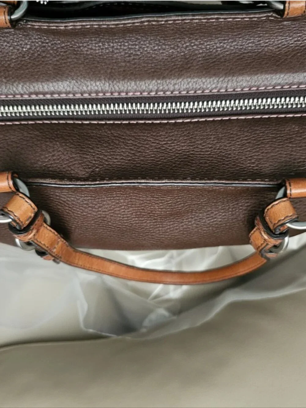 Coach VINTAGE Chelsea Pebbled Leather Tote